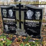 Памятник из гранита.Крест