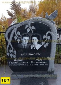 Фигурные памятники из гранита