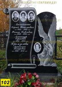 Фигурные памятники из гранита
