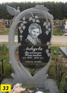 Фигурные памятники из гранита