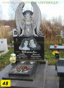 Фигурные памятники из гранита