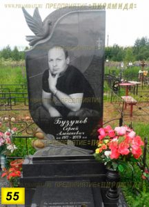 Фигурные памятники из гранита