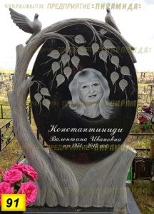 Фигурные памятники из гранита